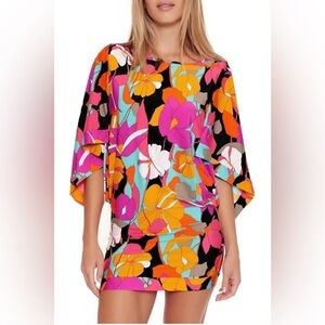 Trina Turk Dress Swimwear Cover, Size M